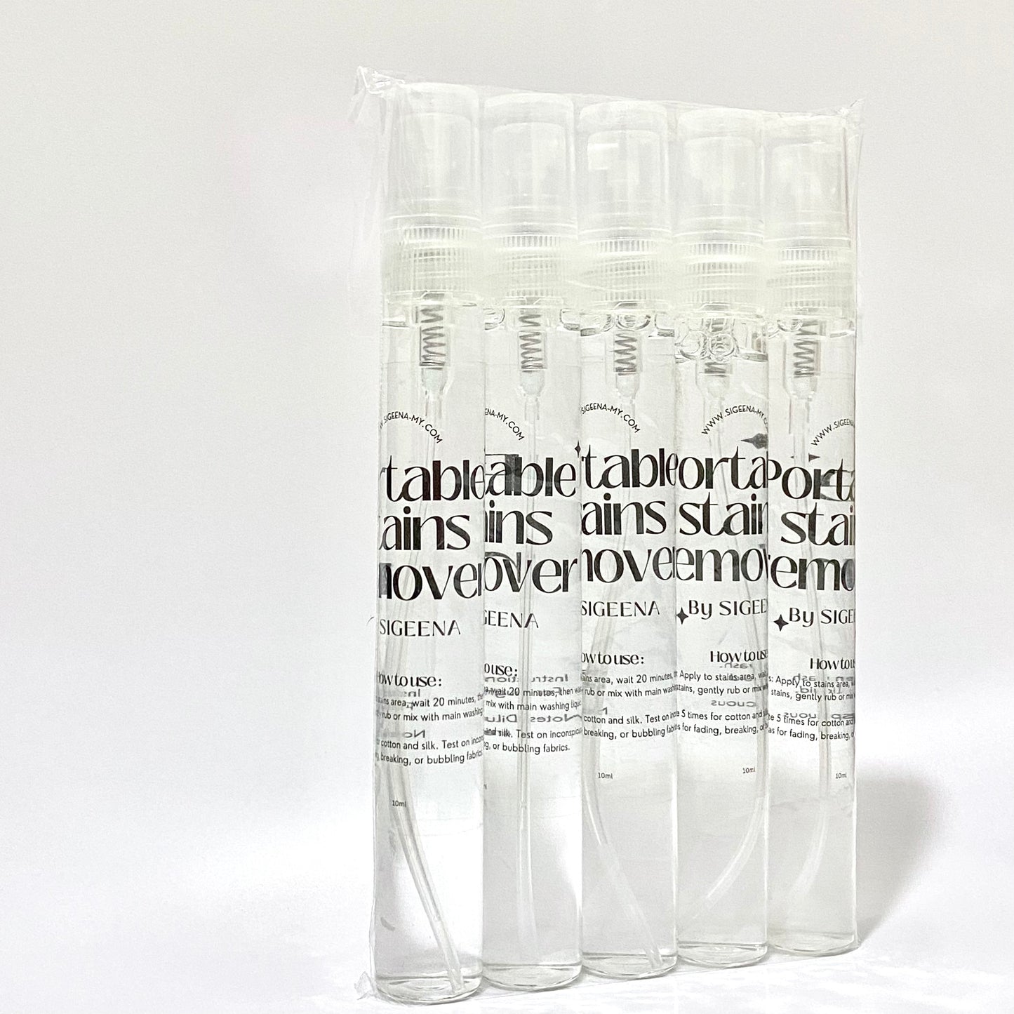 PORTABLE STAINS REMOVER by SIGEENA