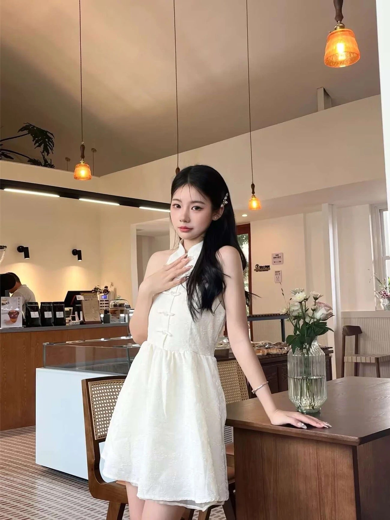 CNY26’ DODDLE HALTER NECK DRESS