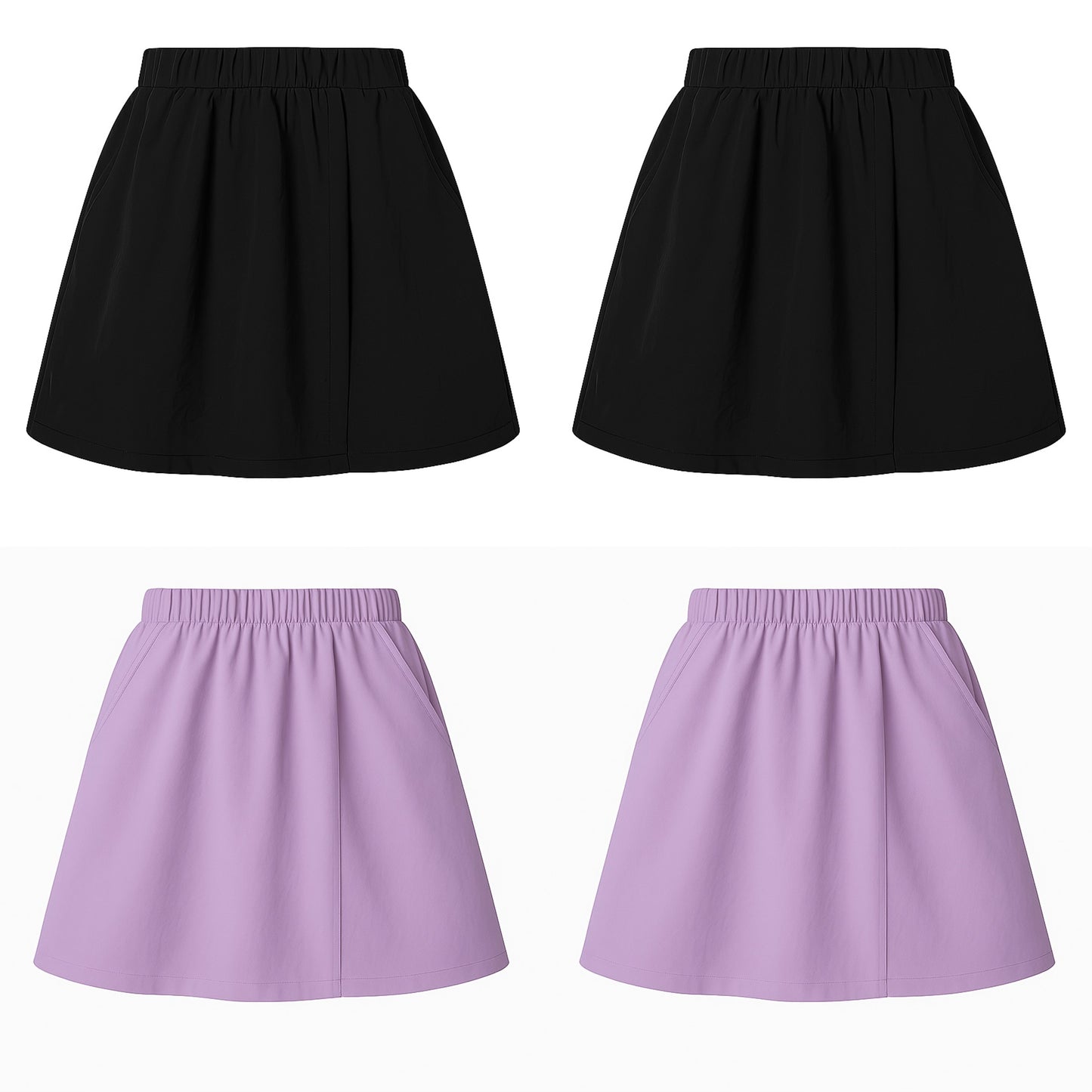 **VALUE PACK** KAYLA 2IN1 PANTS SKIRT【SPECIAL DEAL LIMITED UNITS AVAILABLE】