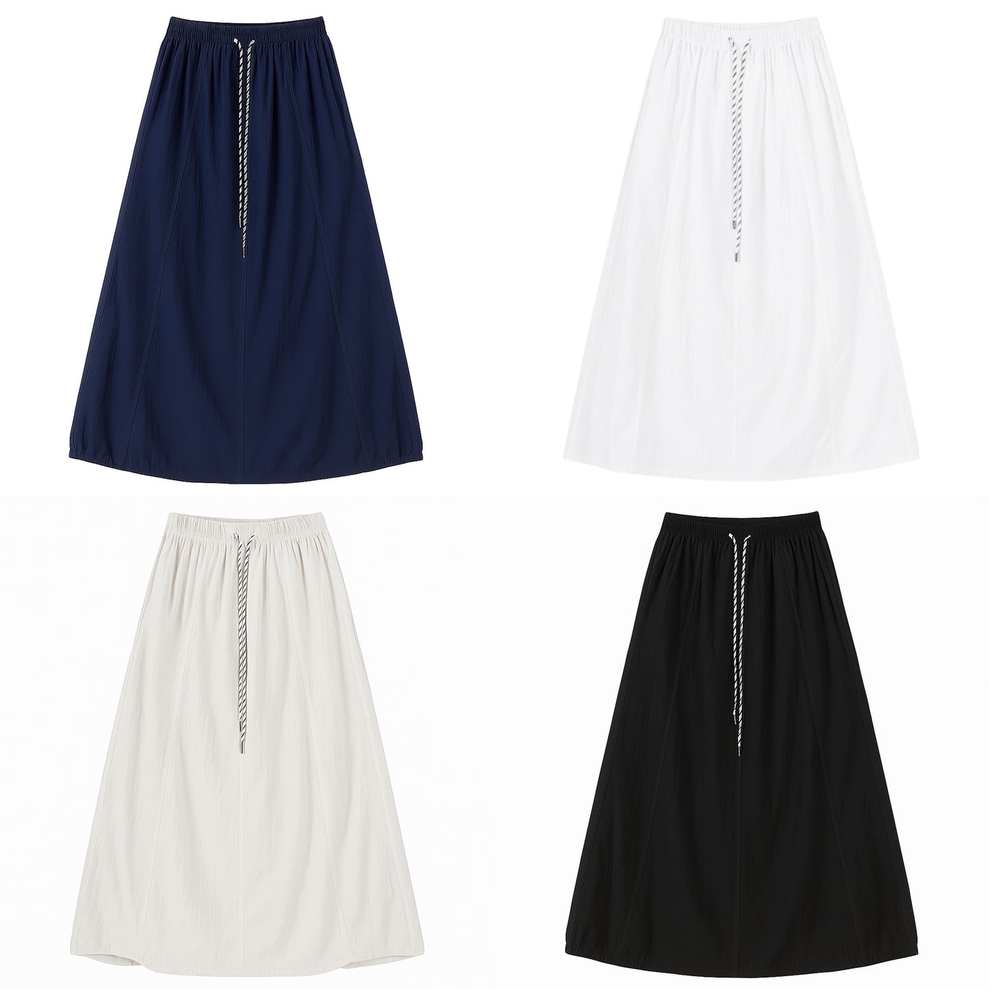 **VALUE PACK** Zenzy Cooling Korean Maxi Skirt【SPECIAL DEAL LIMITED UNITS AVAILABLE】