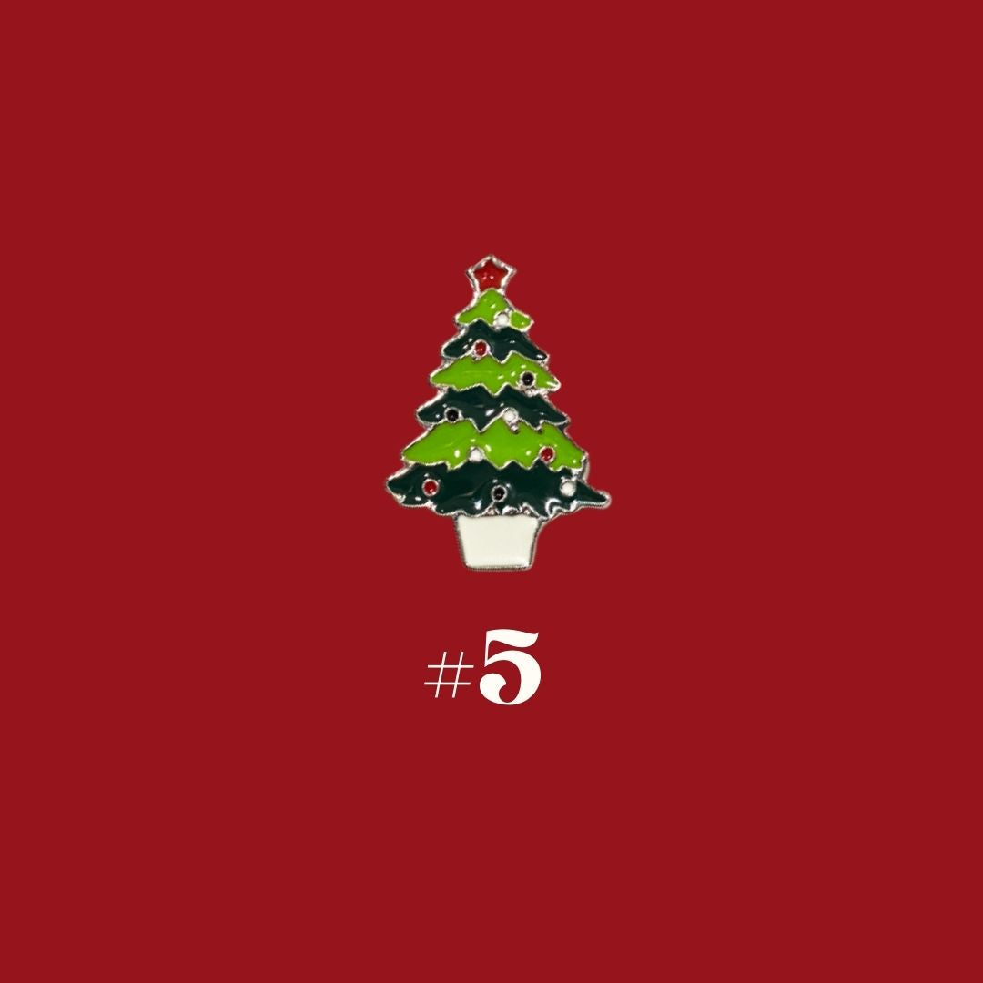 MYSTERY CHRISTMAS BROOCH PIN BATCH (3 design/pack)