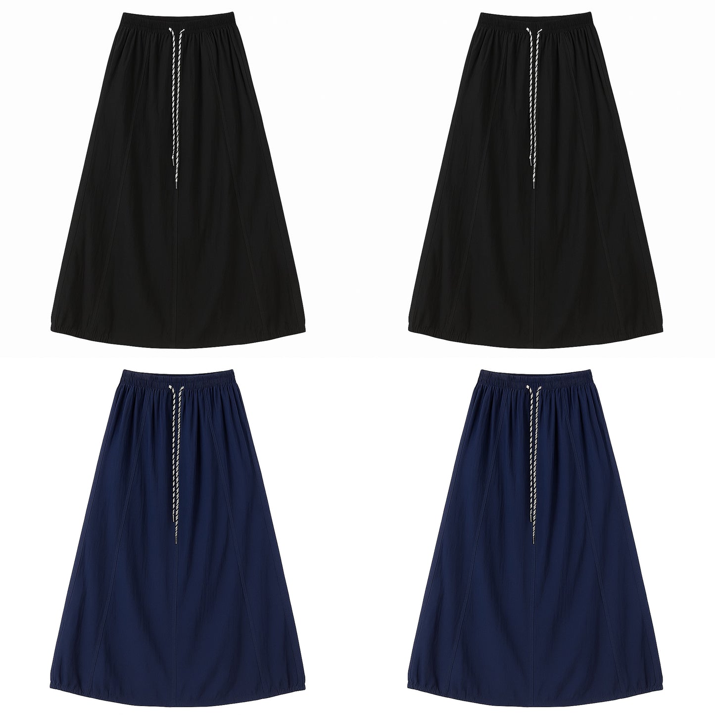 **VALUE PACK** Zenzy Cooling Korean Maxi Skirt【SPECIAL DEAL LIMITED UNITS AVAILABLE】