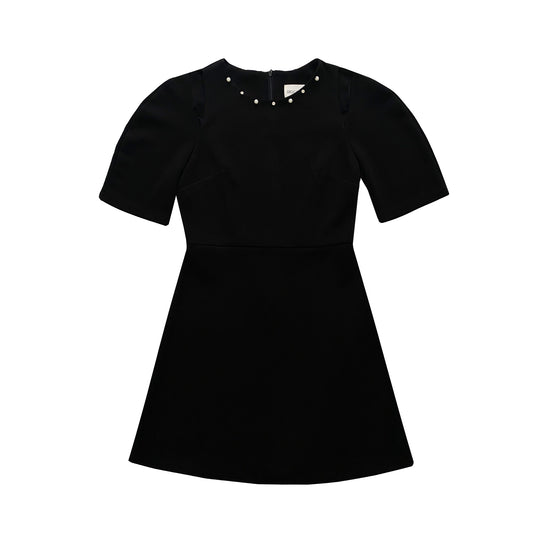 TREASUREHUNT CUT-OFF PEARL BLACK DRESS