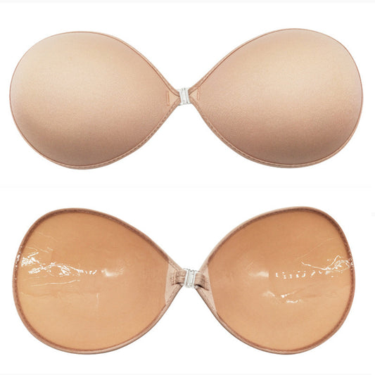 NUWA STRAPLESS STICK-ON PUSH UP BRA (NUDE)