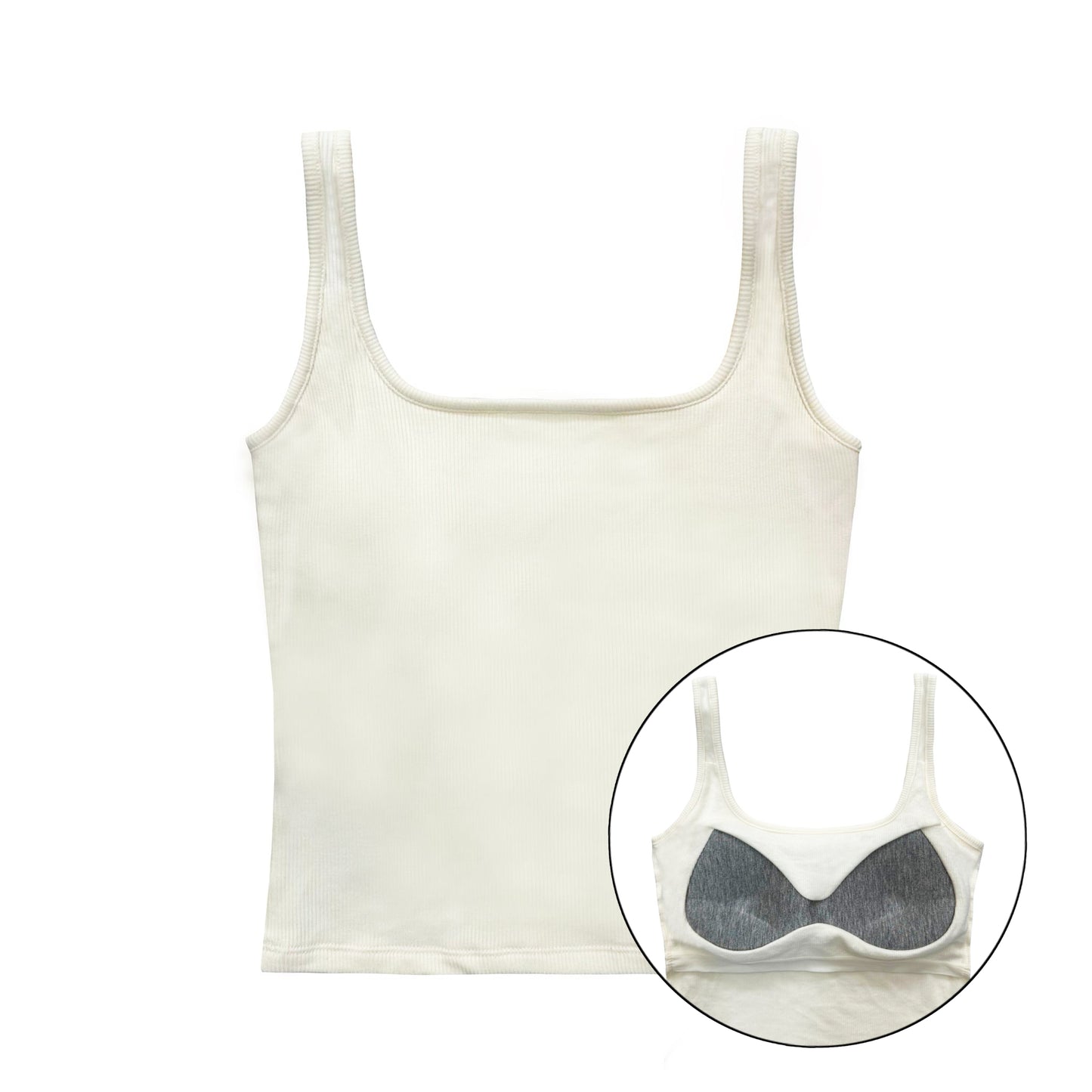 SANDY PADDED SINGLET