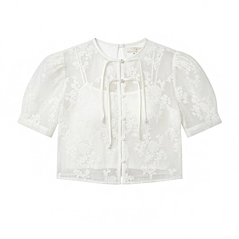 CNY24 MONA EMBROIDERED CHEONGSAM TOP