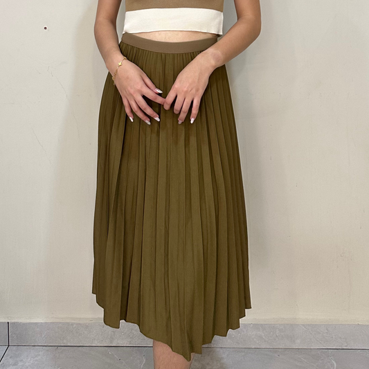 **CLEARANCE**KIMI PLEATED SKIRT