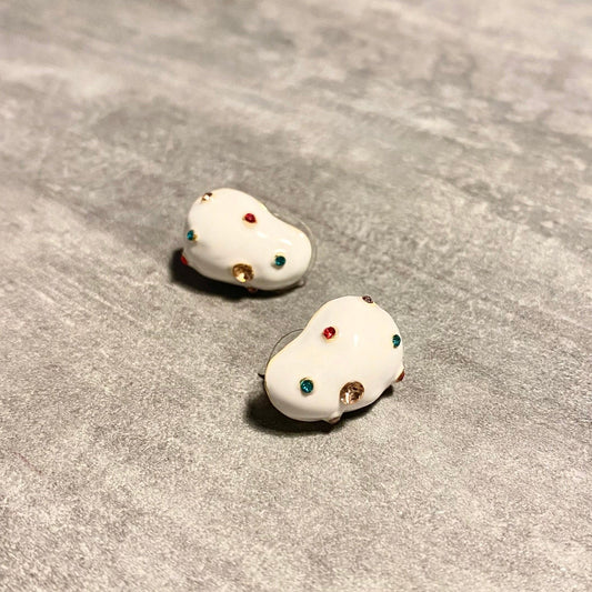 T.H BEANNIE COLORFUL DIAMOND STUD EARRINGS