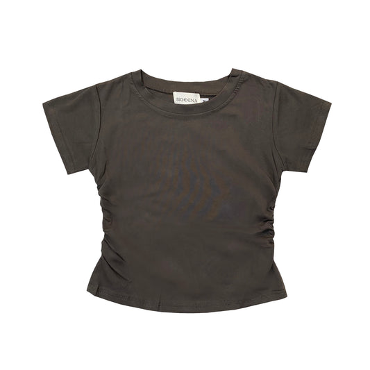 LISSA TOP DARK GREY