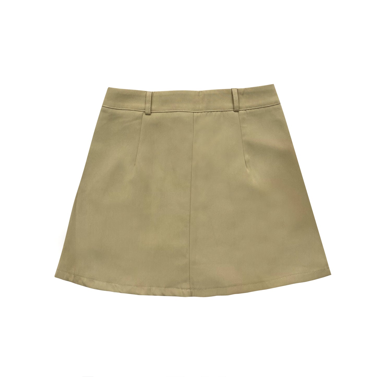 TERRA PLEATED SKIRT (KHAKI)