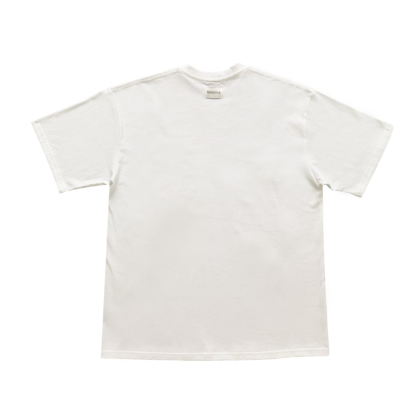 TREASUREHUNT WHITE SIGNATURE OVERSIZED TEE