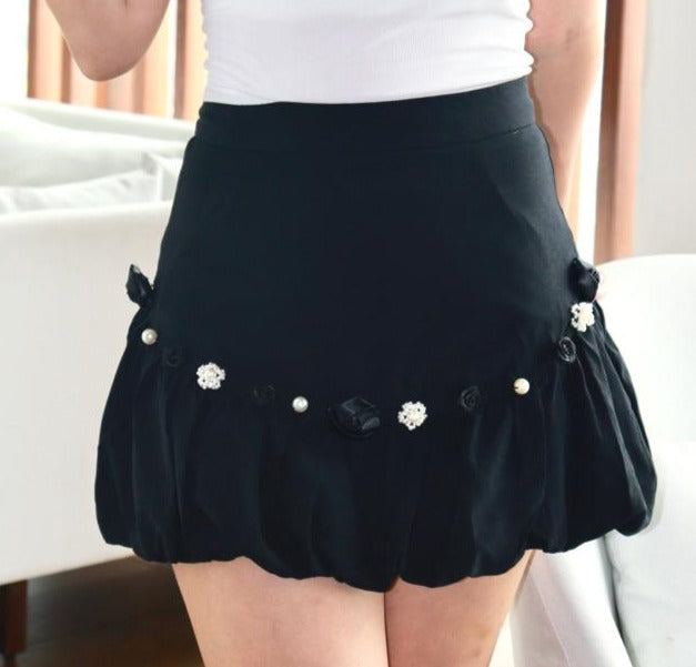 LOLA PUFF HEM SKIRT