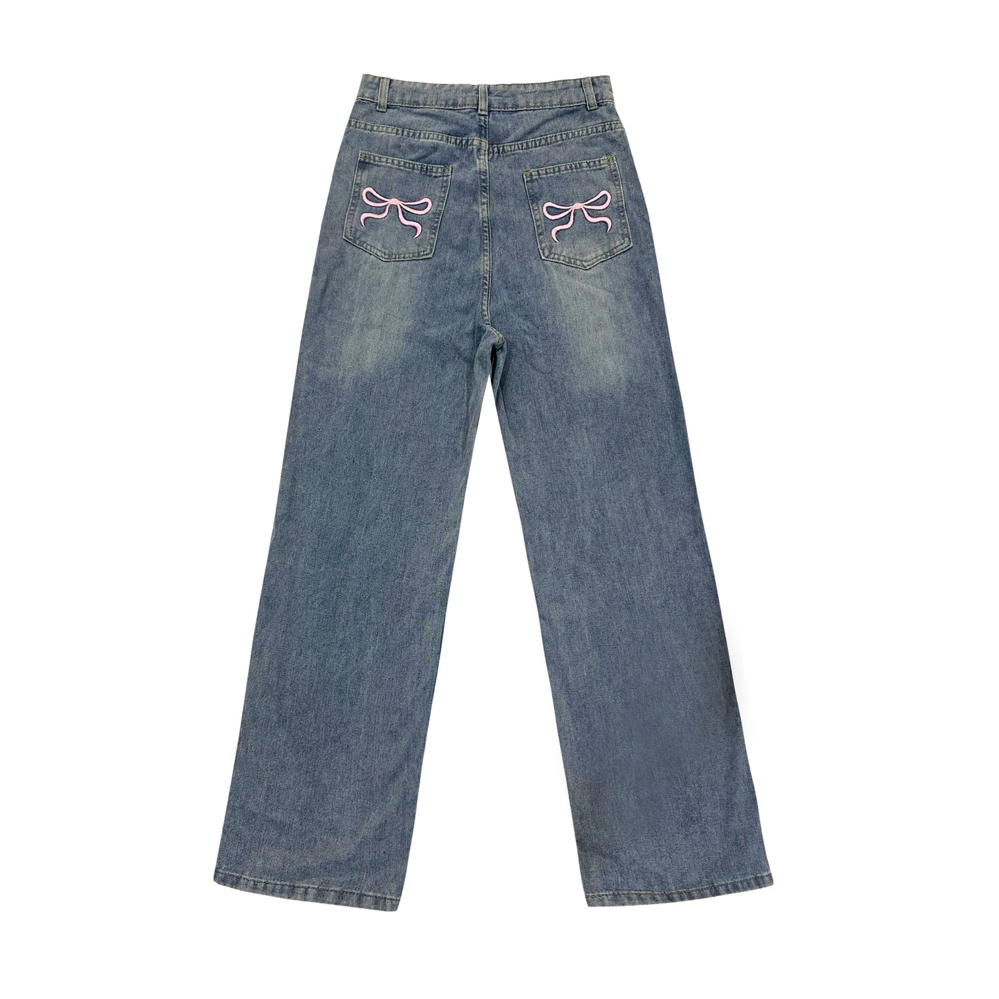 QUINCAS RIBBON JEAN (BLUE)